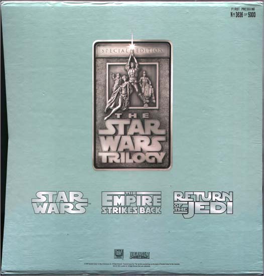 laserdisc star wars trilogy